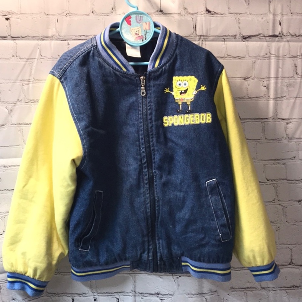 SpongeBob Varsity Jacket 12 GUC Denim